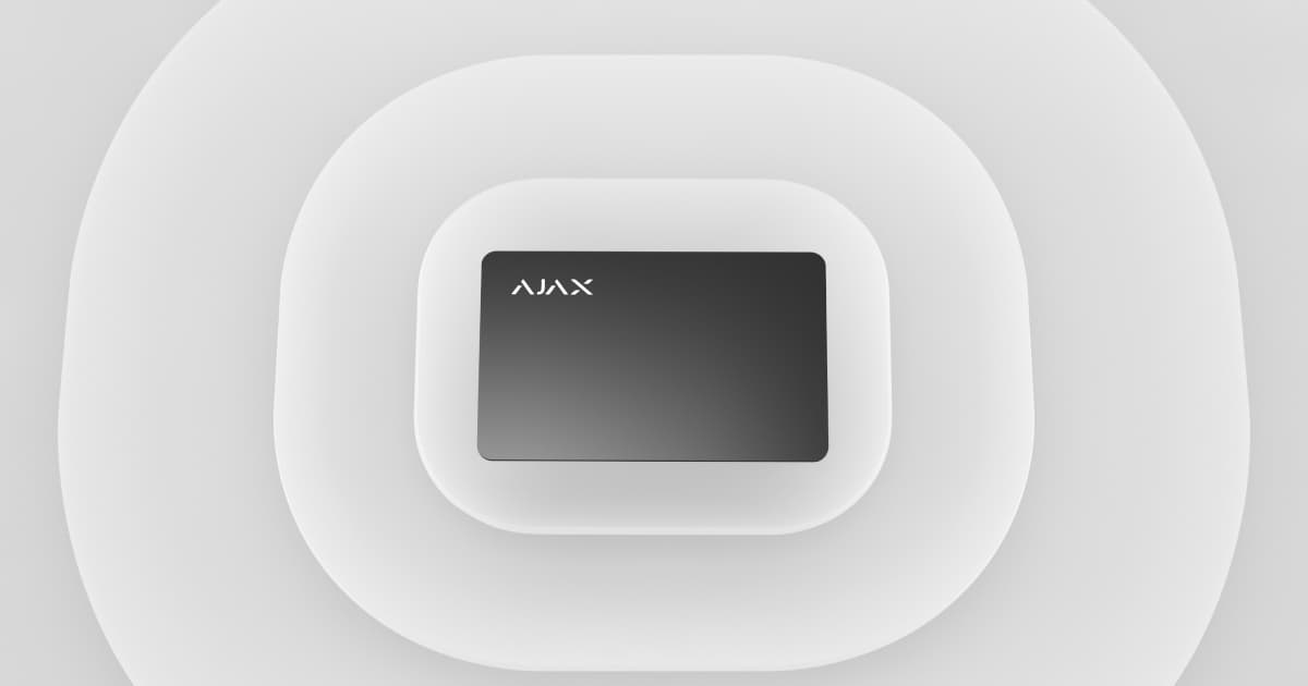 Ajax Pass bezkontakta kartes KeyPad tastatūrām (3 gab.), baltas