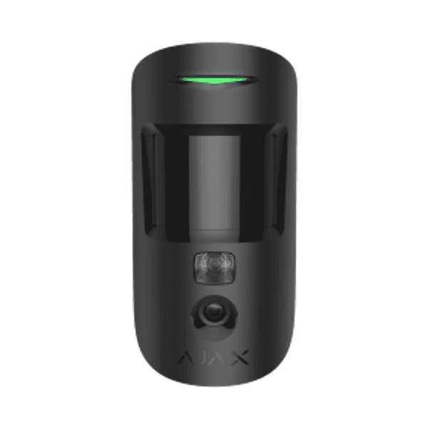 Ajax MotionCam HDR (PhOD) detektors ar foto pēc pieprasījuma, melns