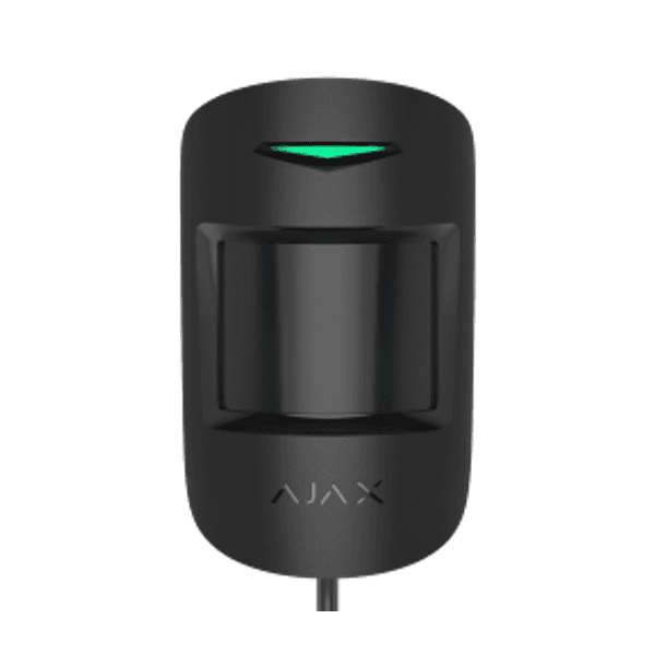 Ajax Superior MotionProtect Fibra vadu kustības detektors, melns