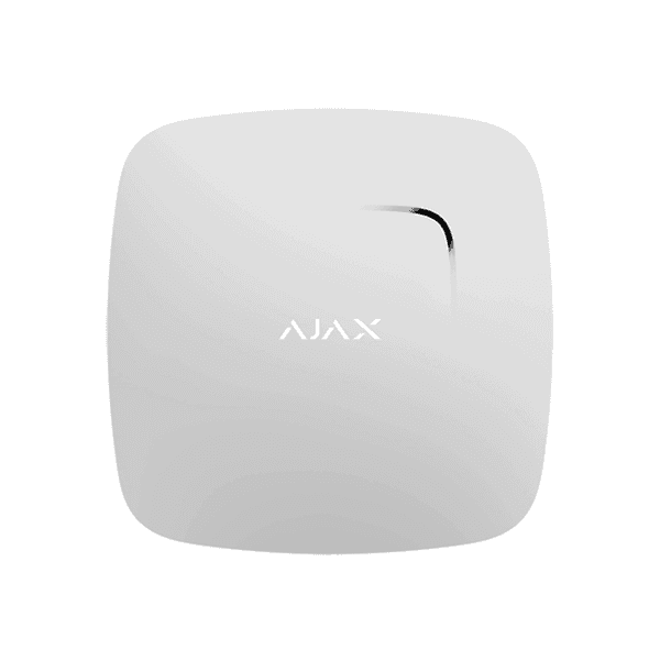 Ajax FireProtect dūmu un karstuma detektors, balts