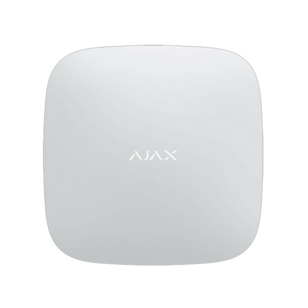 Ajax Hub centrāle (Ethernet + SIM), balta