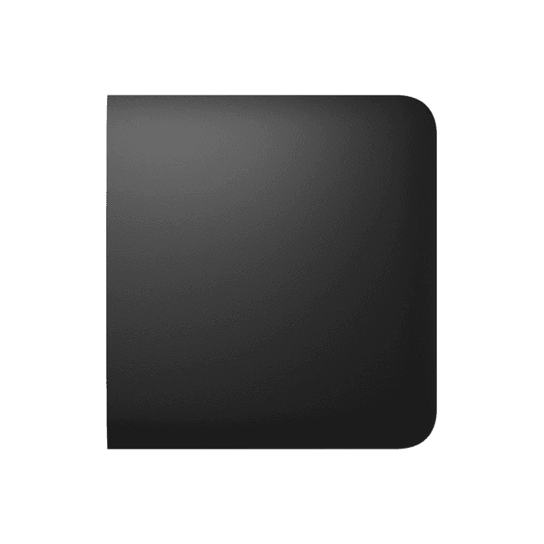 Ajax SideButton panelis LightCore relejam (1 taustiņš), melns