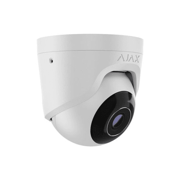 Ajax TurretCam IP kamera (8 Mp, 4 mm), balta