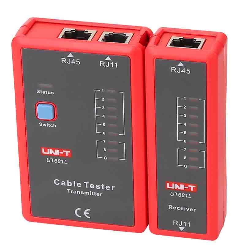 UNI-T UT681L kabeļu testeris RJ45/RJ11