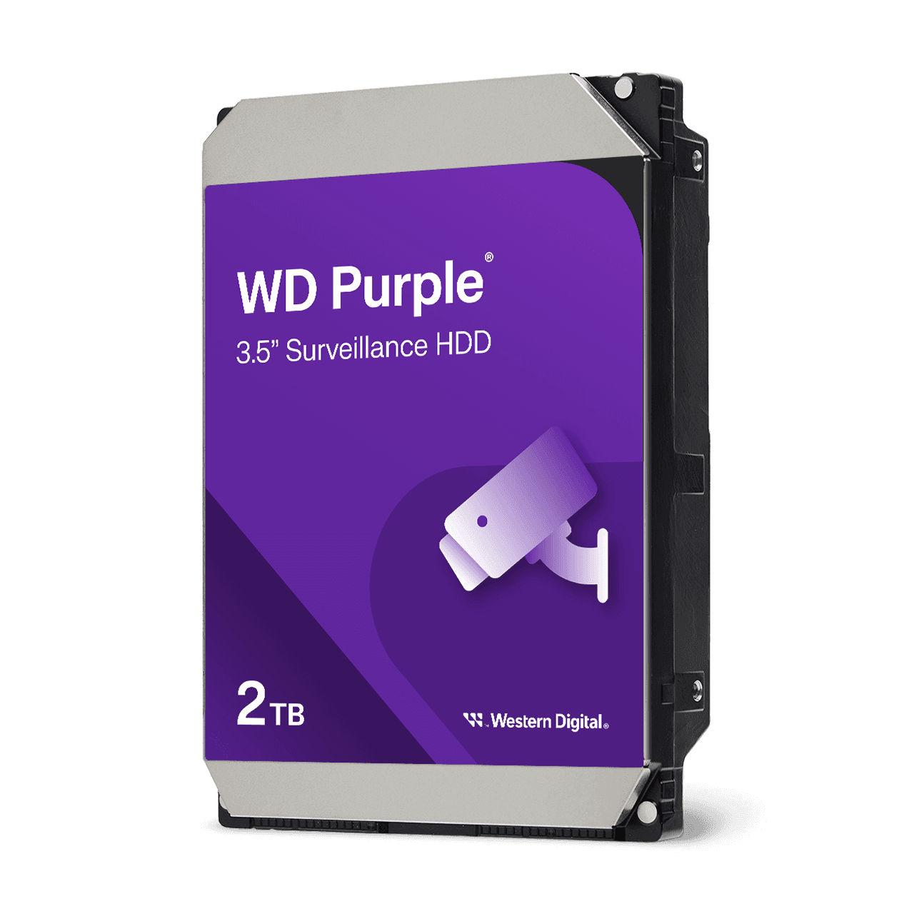 WD Purple 2 TB HDD videonovērošanai, 3.5″ SATA