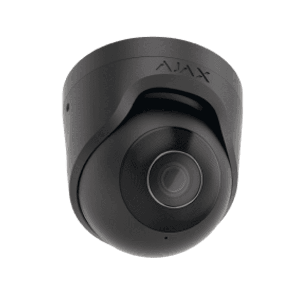Ajax TurretCam IP kamera (8 Mp, 4 mm), melna