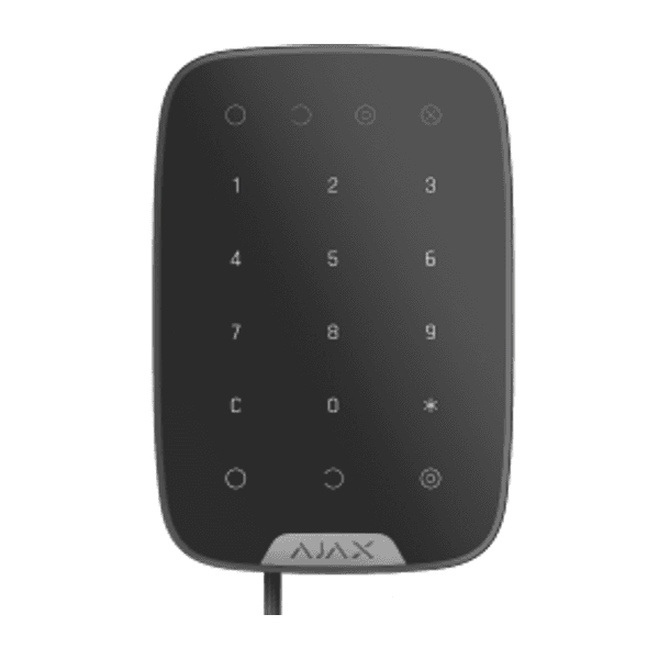 Ajax Keypad Fibra vadu tastatūra, melna