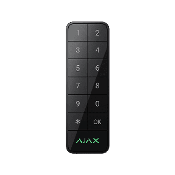 Ajax Superior Keypad Outdoor Fibra āra tastatūra, melna